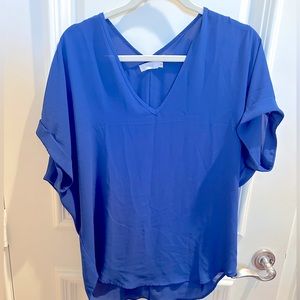 Lush Blue Blouse